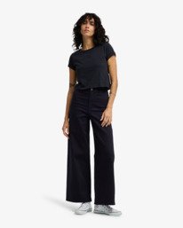 1 Daily - Enganliegendes T-Shirt f&uuml;r Frauen Schwarz EBJKT00120 Billabong