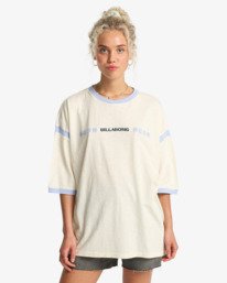0 Water Dreams - Enganliegendes T-Shirt f&uuml;r Frauen Weiss EBJKT00123 Billabong