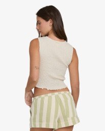 2 Club Beach - Top f&uuml;r Frauen Weiss EBJKT00124 Billabong