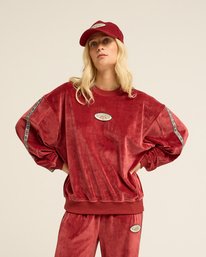 0 Since 73 Kendall Cord Red EBJKT00131 Billabong