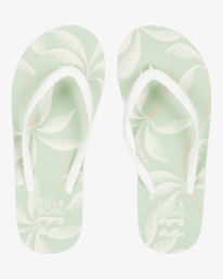 0 Dama - Teenslippers voor Dames Green EBJL100006 Billabong