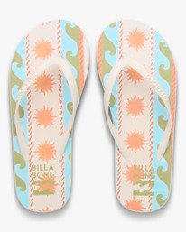 3 Dama - Sandalen f&uuml;r Frauen Weiss EBJL100006 Billabong