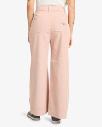 3 Sea Tone - Wide Leg Trousers for Women Pink EBJNP00139 Billabong