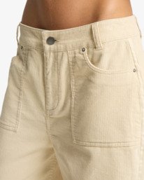 3 Sea Tone - Wide Leg Trousers for Women White EBJNP00139 Billabong