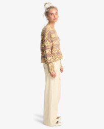 2 Sea Tone - Wide Leg Trousers for Women White EBJNP00139 Billabong