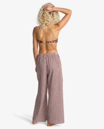 2 Beach Spirit - Wide Leg Trousers for Women Red EBJNP00141 Billabong