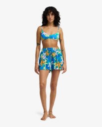 1 On Holidays - High Waisted Shorts for Women Blue EBJNS00114 Billabong