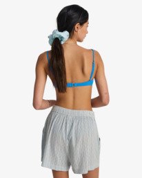 2 Boyfriend - Elasticated Shorts for Women Blue EBJNS00120 Billabong