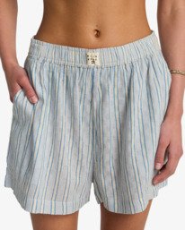4 Boyfriend - Elasticated Shorts for Women Blue EBJNS00120 Billabong