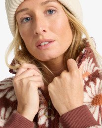 4 Time Off - Felpa pullover da Donna Brown EBJPF00112 Billabong