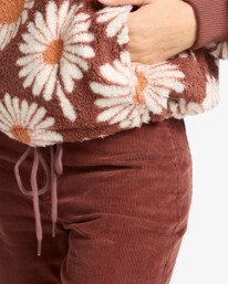 5 Time Off - Felpa pullover da Donna Brown EBJPF00112 Billabong