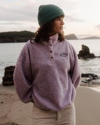 0 Run The Road - Sweat pour Femme Blanc EBJPF00113 Billabong