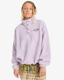 1 Run The Road - Sudadera para mujer Violeta EBJPF00113 Billabong