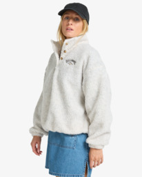 3 Run The Road - Sweatshirt für Frauen Weiss EBJPF00113 Billabong