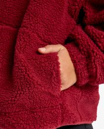 6 Travel The World - Sherpa-Fleece für Frauen Rot EBJPF00114 Billabong