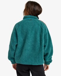 2 Travel The World - Sherpa-Fleece für Frauen Grün EBJPF00114 Billabong