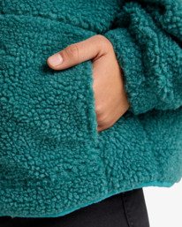 5 Travel The World - Sherpa-Fleece für Frauen Grün EBJPF00114 Billabong