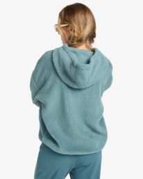 2 Ready To Go - Forro polar para mujer Azul EBJPF00117 Billabong