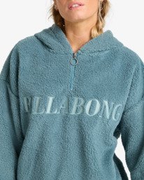 4 Ready To Go - Forro polar para mujer Azul EBJPF00117 Billabong
