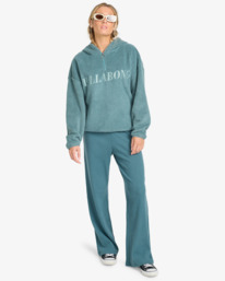 1 Ready To Go - Forro polar para mujer Azul EBJPF00117 Billabong