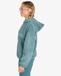 3 Ready To Go - Forro polar para mujer Azul EBJPF00117 Billabong