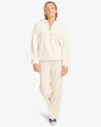 1 Ready To Go - Polar fleece voor Dames White EBJPF00117 Billabong