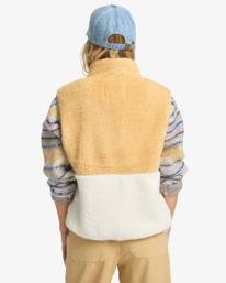 2 Go On Hike - Velo polar para mulher Beige EBJPF00122 Billabong