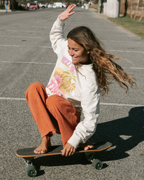 0 After Surf - Sweatshirt para Mulher Branco EBJSF00100 Billabong