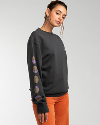 3 After Surf - Sweat pour Femme Noir EBJSF00100 Billabong