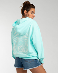 2 Radiate Love - Sweatshirt com capuz para Mulher  EBJSF00102 Billabong