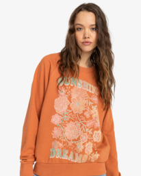 4 Here We Go - Sweater voor Dames Red EBJSF00111 Billabong