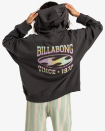 3 Nices Vibes - Hoodie mit durchgehendem Reißverschluss für Frauen Schwarz EBJSF00163 Billabong