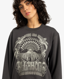 1 Good Vibes - Sudadera para Mujer Negro EBJSF00170 Billabong