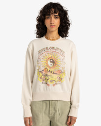 0 Balanced Out - Sudadera para Mujer Blanco EBJSF00171 Billabong