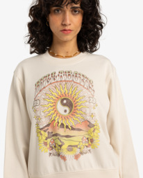 1 Balanced Out - Sudadera para Mujer Blanco EBJSF00171 Billabong