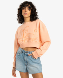 0 Last Session - Sweat pour Femme Rose EBJSF00173 Billabong