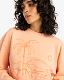 1 Last Session - Sudadera para Mujer Rosa EBJSF00173 Billabong