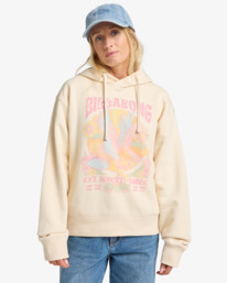 0 Aguila - Felpa con cappuccio da Donna White EBJSF00186 Billabong