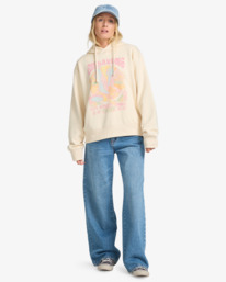 1 Aguila - Felpa con cappuccio da Donna White EBJSF00186 Billabong