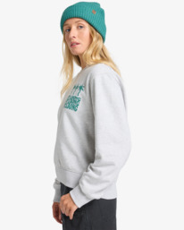 3 Familiy Tree - Sudadera para mujer Gris EBJSF00191 Billabong