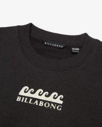 7 SURFING IN TOWN CREW Musta EBJSF00204 Billabong