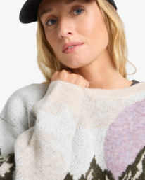 4 Camp - Pull pour Femme Blanc EBJSW00134 Billabong