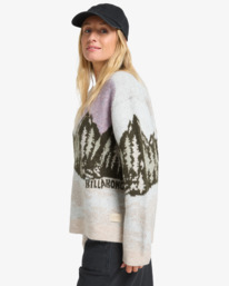 3 Camp - Pull pour Femme Blanc EBJSW00134 Billabong