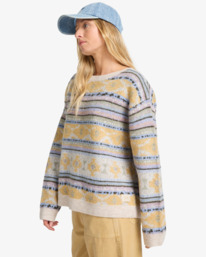 3 Camp - Pull pour Femme Blanc EBJSW00134 Billabong