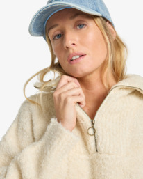 4 Lost Heaven - Half Zip Jumper for Women White EBJSW00135 Billabong