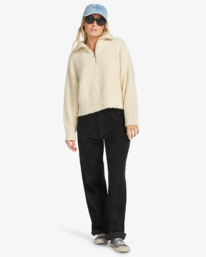 1 Lost Heaven - Half Zip Jumper for Women White EBJSW00135 Billabong
