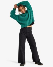 billabong, Love Feeling - Pullover für Frauen, EVERGREEN (evr) 1 Love Feeling - Pullover für Frauen Grün EBJSW00139 Billabong