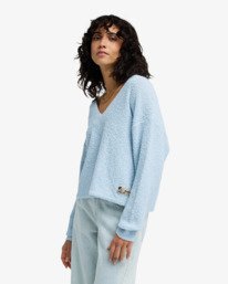 3 Cozy - Jumper for Women Blue EBJSW00144 Billabong