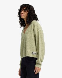 3 Cozy - Jumper for Women Green EBJSW00144 Billabong