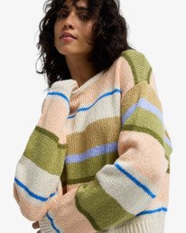 4 Make It Waves - Jumper for Women Pink EBJSW00145 Billabong